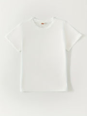7pcs Boy's Solid Comfy T Shirt for Outdoor Summer
