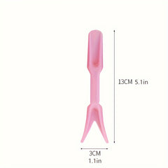 Mini Meat Planting Tool Set in Pink and Green for Balcony Gardening