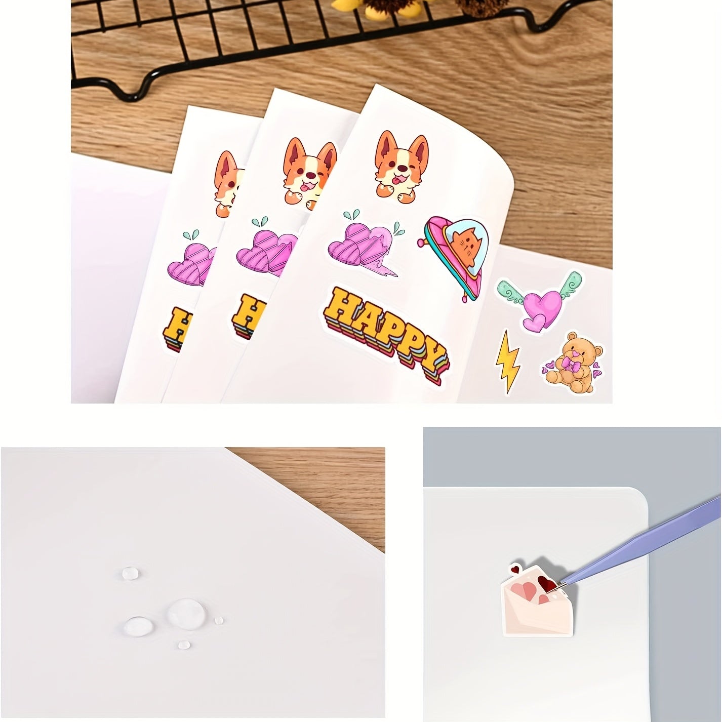 Reusable Sticker Book Collection Album