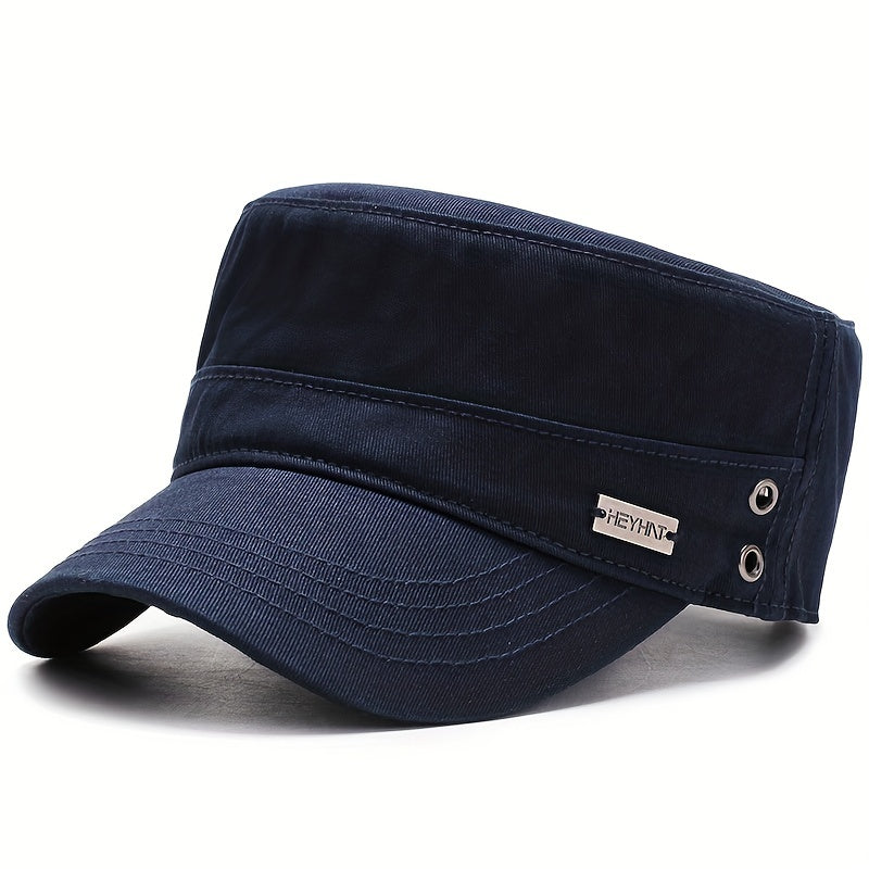 Casual Flat Cap Baseball Cap Sun Hat for Men and Women