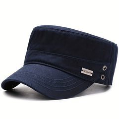 Casual Flat Cap Baseball Cap Sun Hat for Men and Women