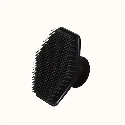 Men's Silicone Face Scrubber Exfoliator Pad & Massager for Deep Cleansing