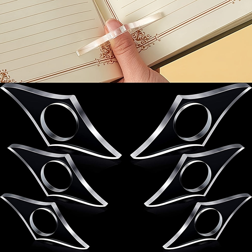 Acrylic Page Expander for Book Reading, Transparent Design