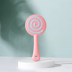 Baby Teether Lollipop Shape Silicone Toy With Storage Case