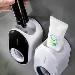 Automatic Toothpaste Dispenser Wall Mounted Squeezer Bathroom Accessory