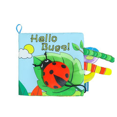 Soft Crinkle Busy Books Interactive Cloth Toy for Early Development