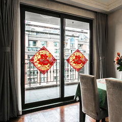 Chinese Year Decorations Lucky Fu Red Hanging Ornament