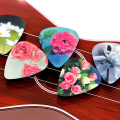 10pcs Mixed Guitar Picks for Electric & Ukulele Players