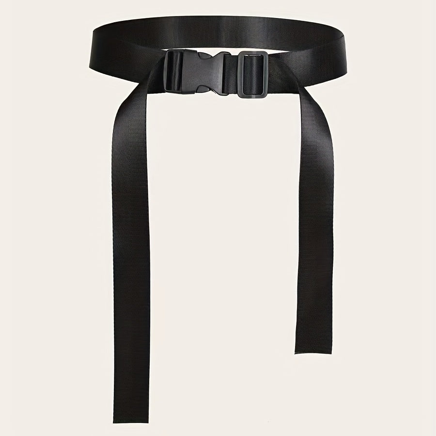 Nylon Belt Solid Color Tactical Military Training Belt Unisex