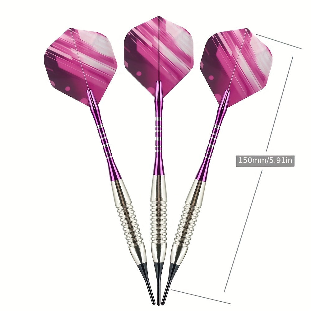 Silver Wine Barrel Soft Dart Set Electronic Dart Needle Toy