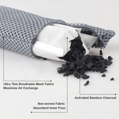 4pcs Boxing Glove Deodorizer Bamboo Charcoal Odor Eliminator