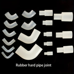 Silicone Elbow Soft Joint Hard Pipe Soft Connection Elastic Rubber Hose Coupling