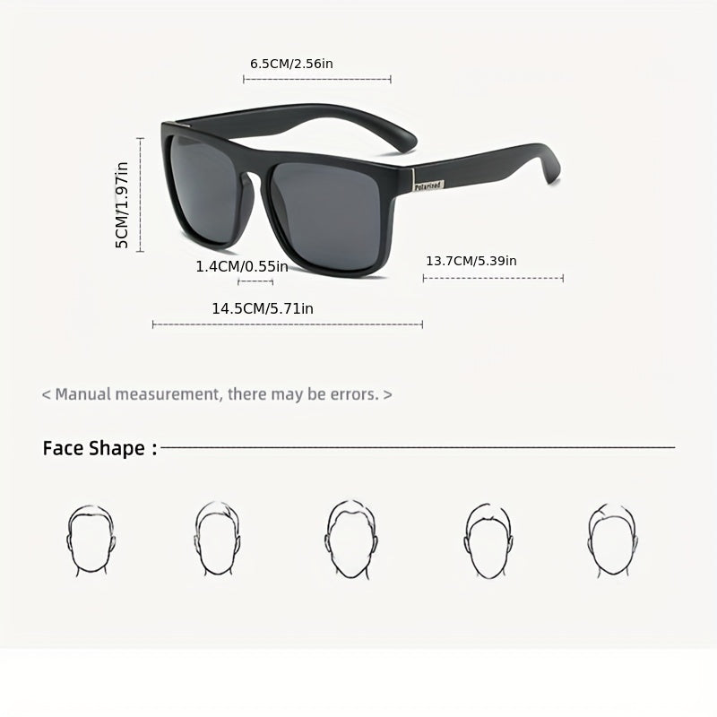Vintage Polarized Sunglasses for Men - Cycling Sports Eyewear