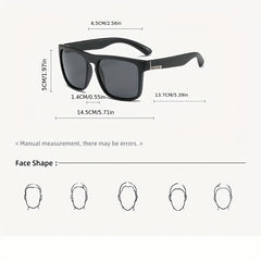 Vintage Polarized Sunglasses for Men - Cycling Sports Eyewear
