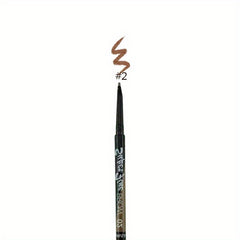 Auto Rotating Eyebrow Pen Double Head Ultra Slim Pencil w/ Brush 4 Colors