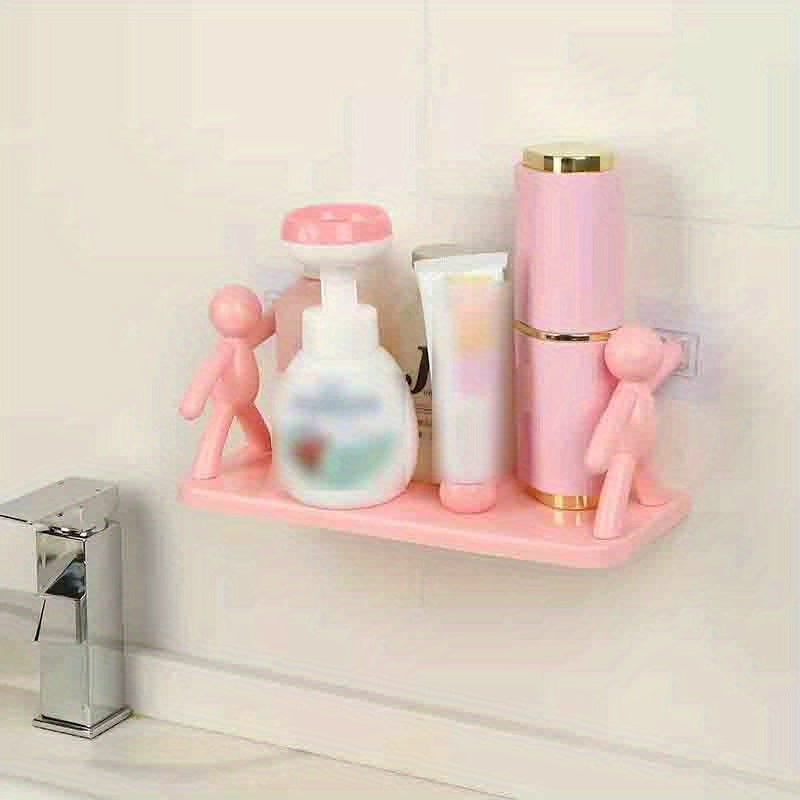 Small Man Rack Strong Self-Adhesive Storage Rack Wall Hanging