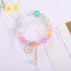 Colorful Crystal Beaded Bracelet Bohemian Women Jewelry