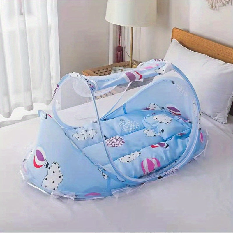 3 Piece Children's Balloon Mosquito Net Bed