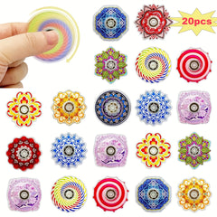 20 Pack Fidget Spinners for Stress Relief ADHD Autism Party Classroom