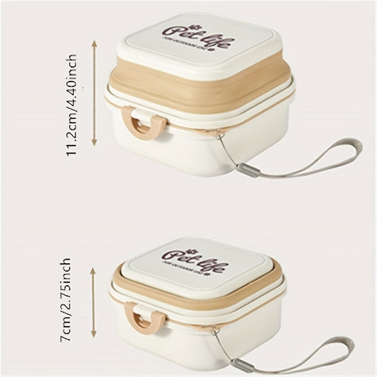 Collapsible Dog Bowl Portable Silicone Pet Food & Water Bowl