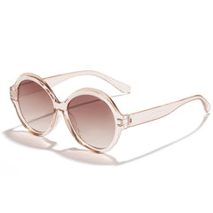 Vintage Oversized Round Sunglasses Women Sun Protection