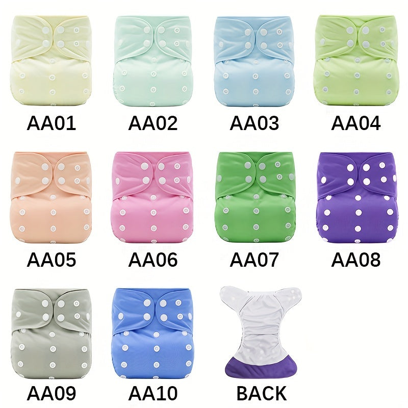 Reusable Washable Pocket Diaper for Boys & Girls