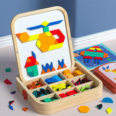 Hibobi 288pcs Wooden Tangle Puzzle Toy Set for Kids