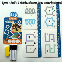 Educational Painting Magic Practice Book for Kids 3-8 Years Old