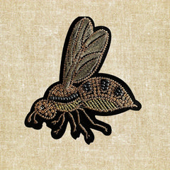 Bee Iron on Embroidery For Clothing Decoration