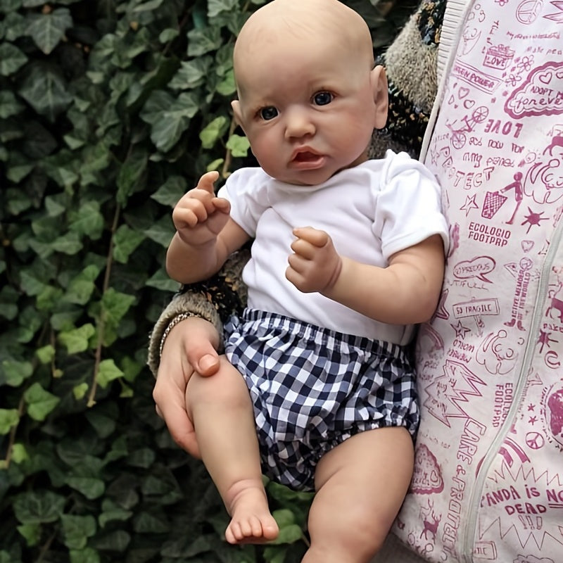 22" Reborn Baby Doll Full Vinyl Doll