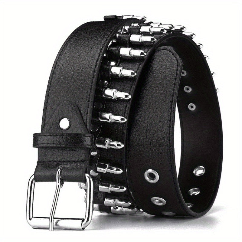 Rivet Belt Men's Punk European And American Bullet Belt