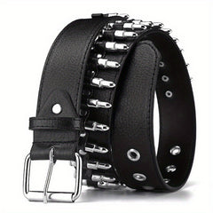 Rivet Belt Men's Punk European And American Bullet Belt