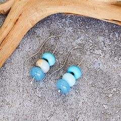 Boho Turquoise Bead Earrings
