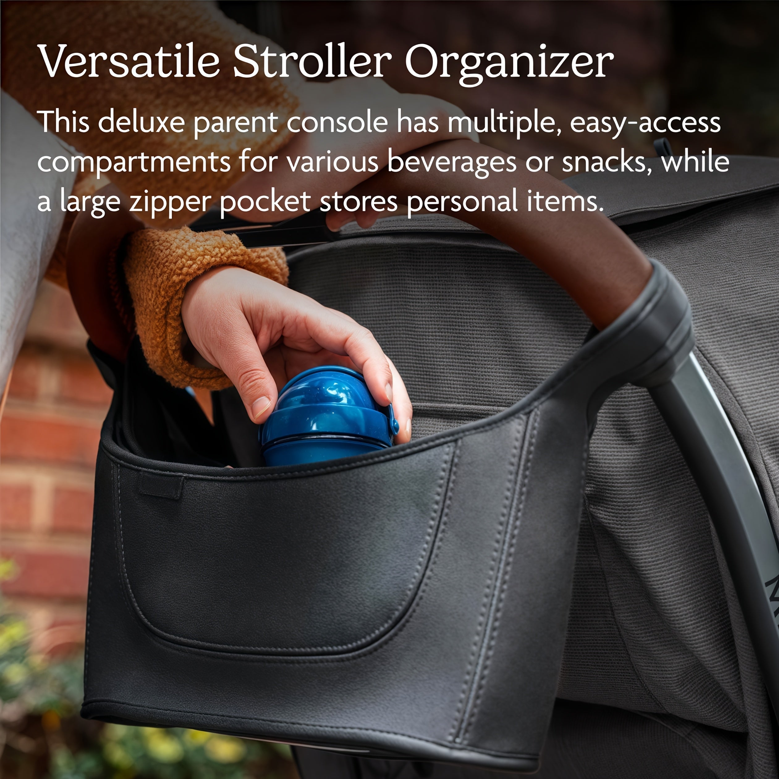 Versatile Stroller Organizer Bag Fits Uppababy Joggers Britax BOB