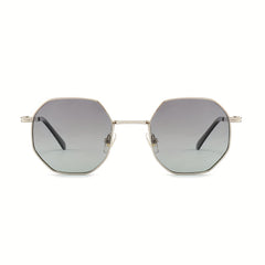 Men's Retro Metal Small Frame Sunglasses UV Protection
