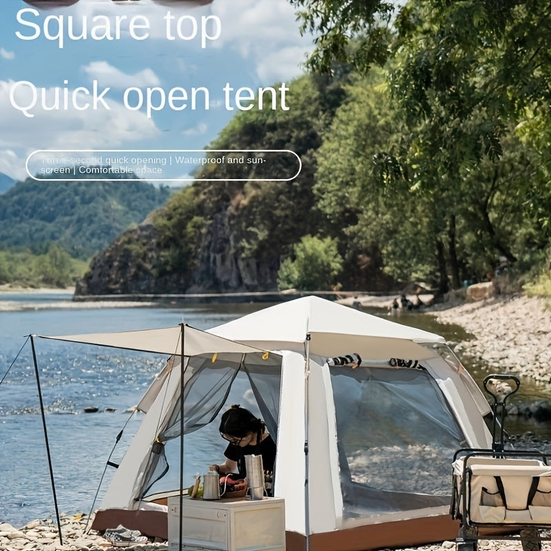 Automatic Camping Canopy Tent Sunscreen Rainproof Portable Folding