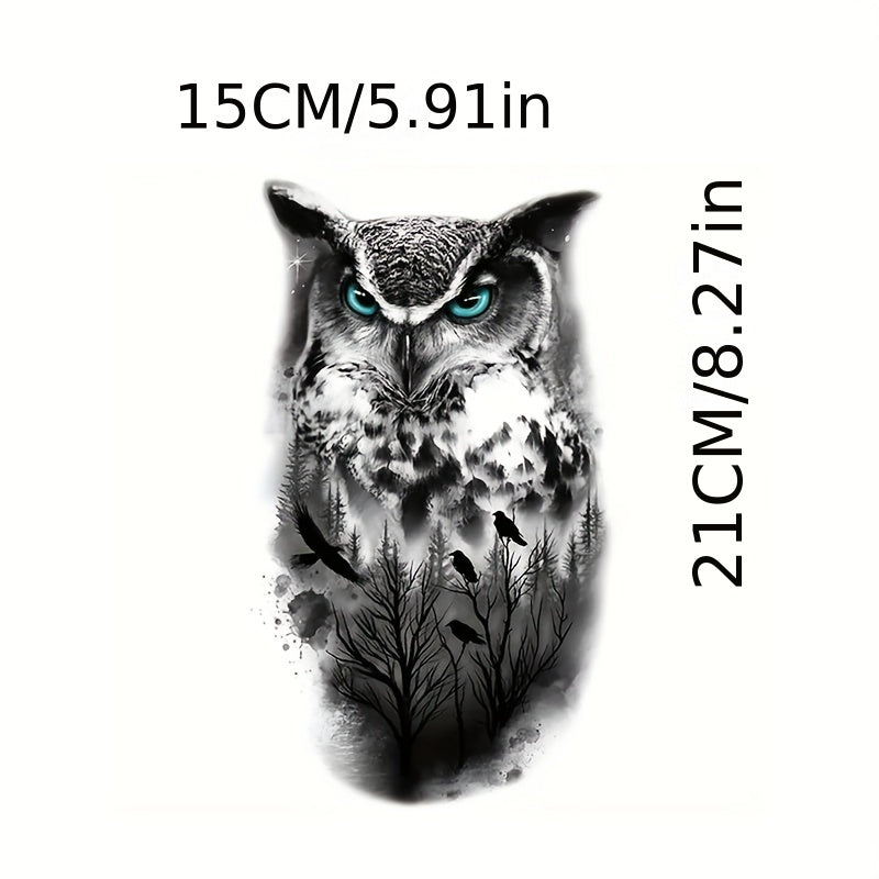 Animal Pattern Temporary Tattoo Sticker Waterproof 2-5 Days Party Tattoo Sticker