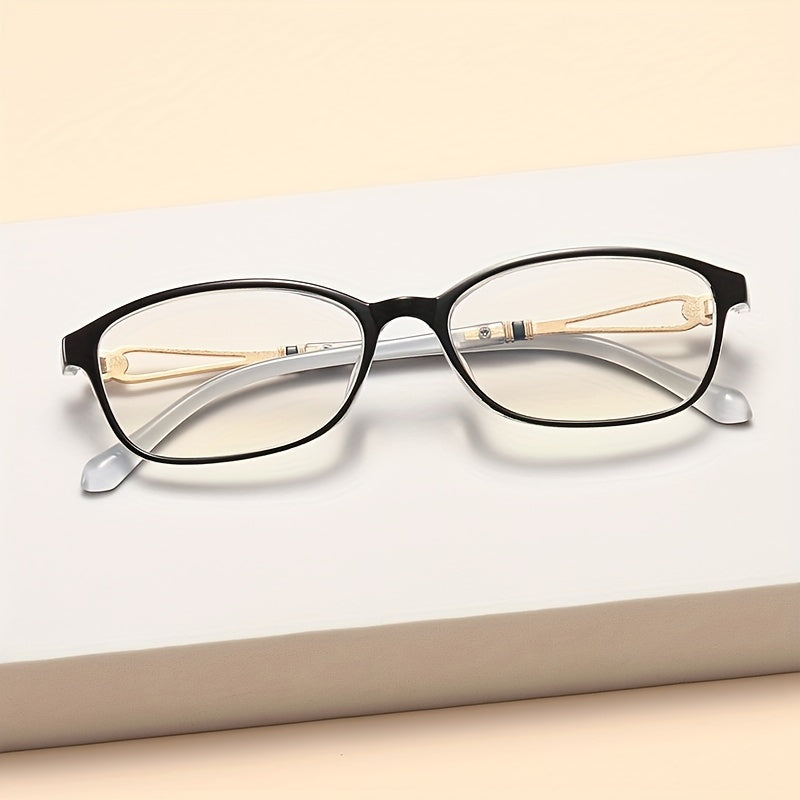 Square Clear Lens Anti-Eyestrain Reading Glasses