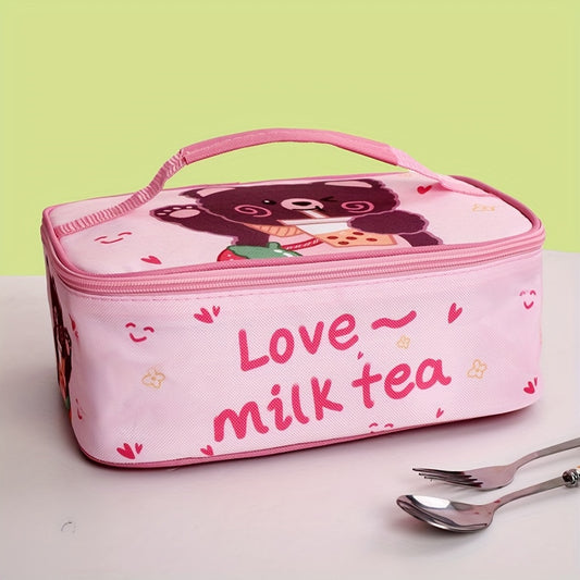 Cartoon Insulated Bag Portable Aluminum Foil Cooler Bag