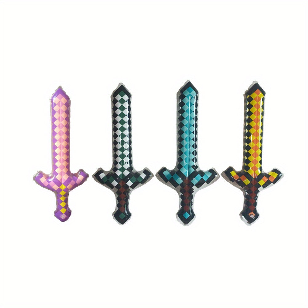 Inflatable Toy Lattice Sword Halloween Party Game Activity