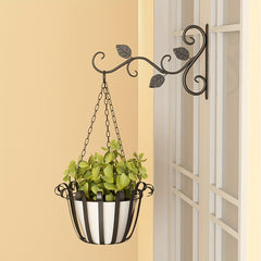 2pcs Hanging Plant Bracket 30 Metal Wrought Iron Planter Hooks