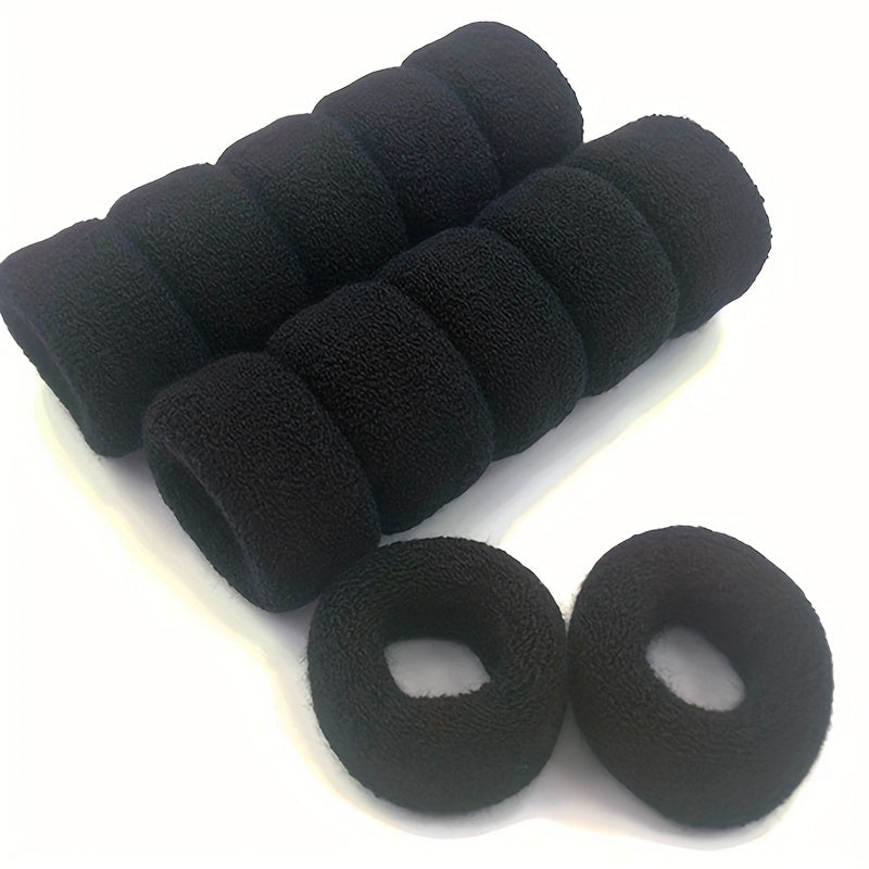 6pcs Soft Hair Tie Towel Cloth Hair Rope Ponytail Holder Women Girls Accessories