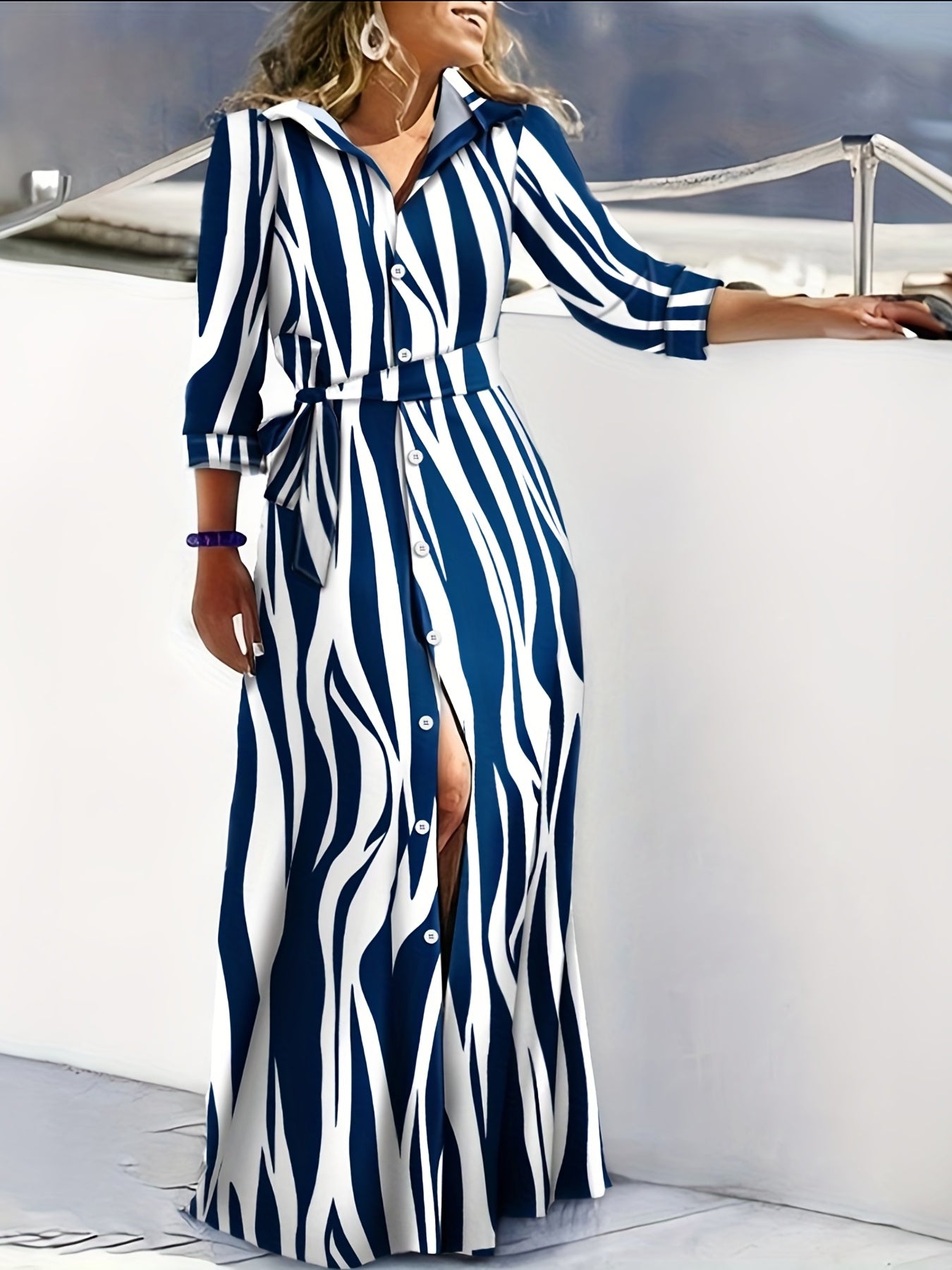 Floral Print Maxi Dress