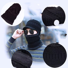 Winter Knitted Hats Thermal Insulation Masks