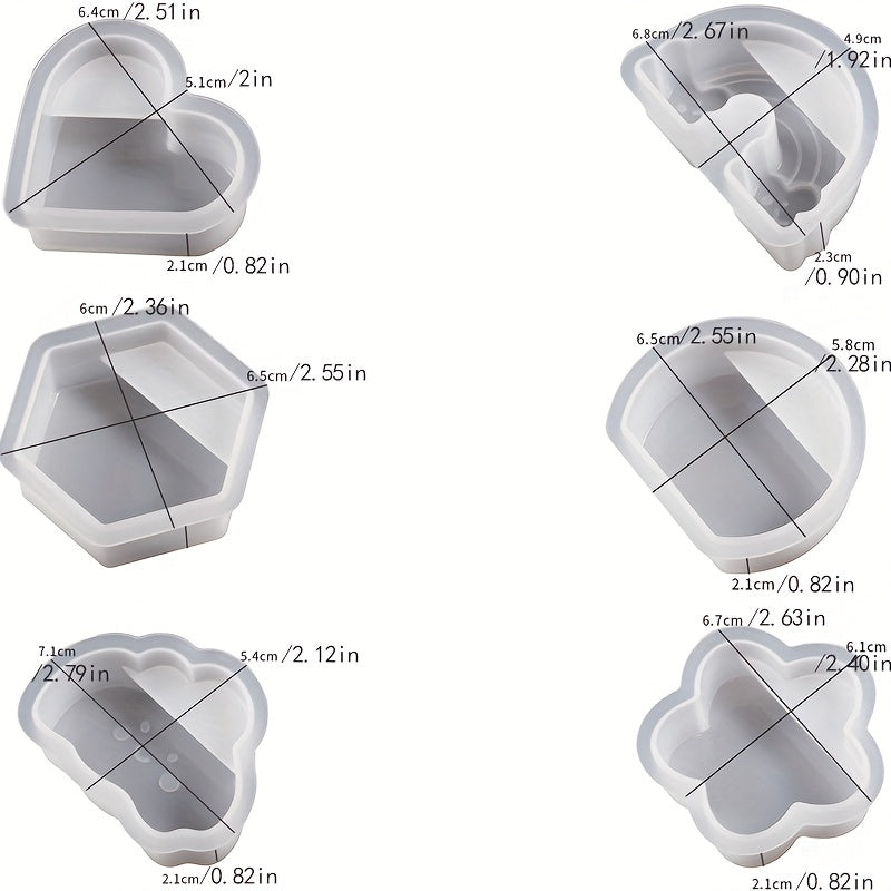 DIY Business Card Holder Silicone Mold - Various Shapes - Photo Holder