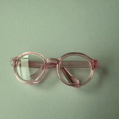 4pcs Doll Accessory Set Glasses in Pink Green for Dolls & Crafts