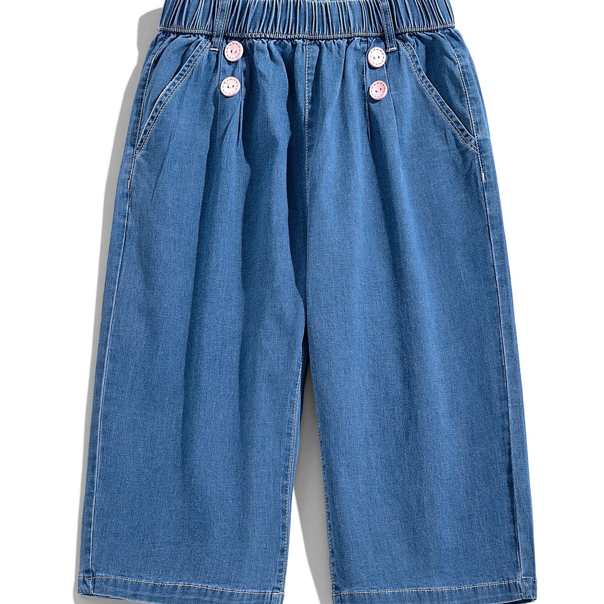 Girl's Summer Loose Thin Casual Jeans Pants