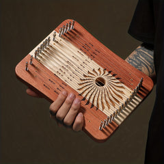 Prof Leyaqin Harp Lyre 17 31 String Maple Zambian Pear Finger Thumb Piano