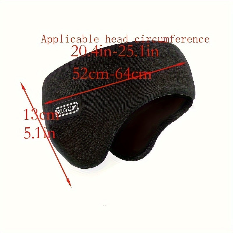 Men's Winter Ski Earmuffs Double Layer Thermal Insulation