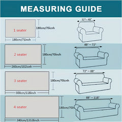 Soft Plush Sofa Slipcovers Anti Scratch Cushion Cover Home Decor